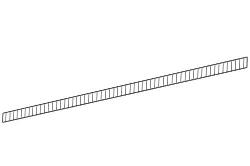 Zdjęcie produktu 10x OGRANICZNIK H-60 L-1330 SZARY MAT - ZESTAW 4