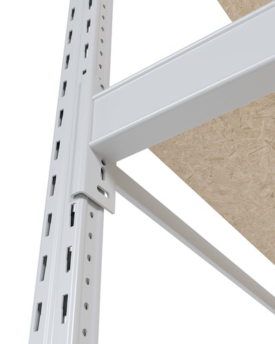Zdjęcie produktu PÓŁKA REGAŁU MAGAZYNOWEGO KX L-2500 G-600 JASNOSZARY 5