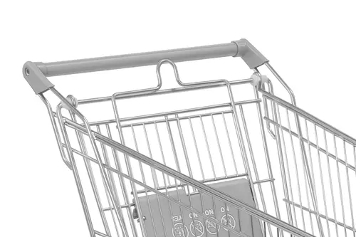 Zdjęcie produktu WÓZEK SKLEPOWY AV 100L Z SIEDZONKIEM JASNY SZARY 6