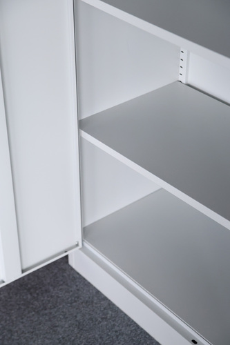 Zdjęcie produktu 2x SZAFA BIUROWA NA SEGREGATORY 900X450 H-1800 SZARA 5