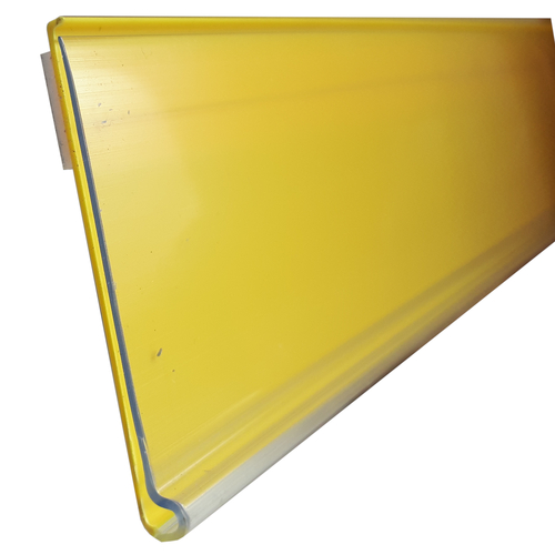 Zdjęcie produktu LISTWA CENOWA KLEJONA DBR-39 L-1240 H-39 ŻÓŁTA  2