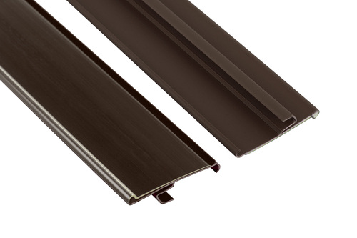 Zdjęcie produktu LISTWA CENOWA WCISKANA TE-39 L-1238 H-39 BRĄZOWA  2