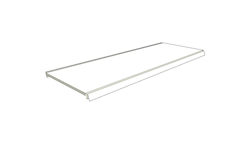 Zdjęcie produktu PÓŁKA G-370 L-1000 KREM GŁADKI  2