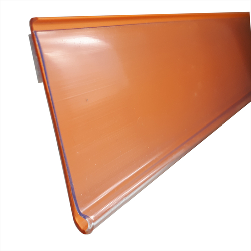 Zdjęcie produktu LISTWA CENOWA KLEJONA DBR-39 L-1240 H-39 POMARAŃCZOWA  2