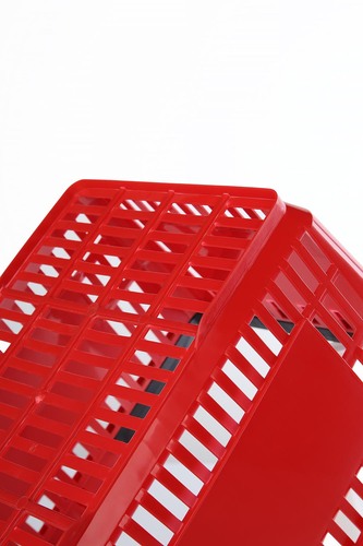 Zdjęcie produktu 20x KOSZYK 2 RĄCZKI CZERWONY 22L - ZESTAW 6