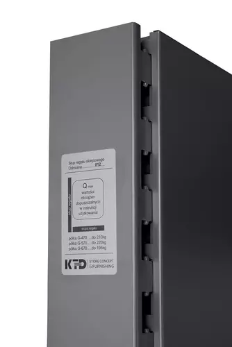 Zdjęcie produktu PROFIL NOGI 80X30 H-1700 C. SZARY MAT  3
