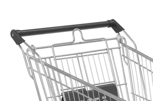 Zdjęcie produktu WÓZEK SKLEPOWY AV 100L Z SIEDZONKIEM CIEMNY SZARY  2