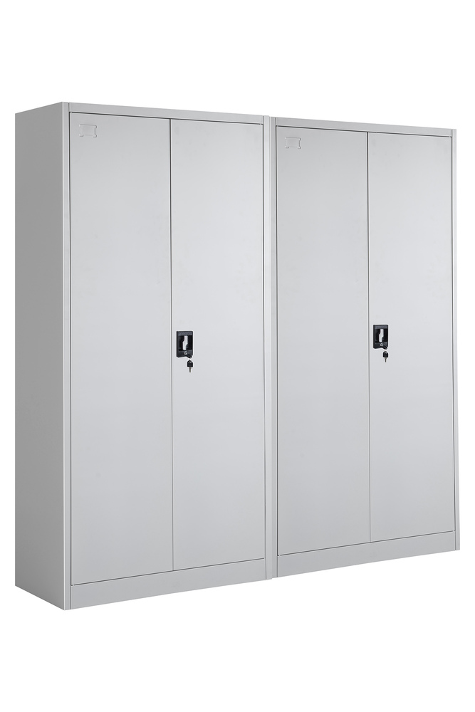 Zdjęcie produktu 2x SZAFA BIUROWA NA SEGREGATORY 900X450 H-1800 SZARA