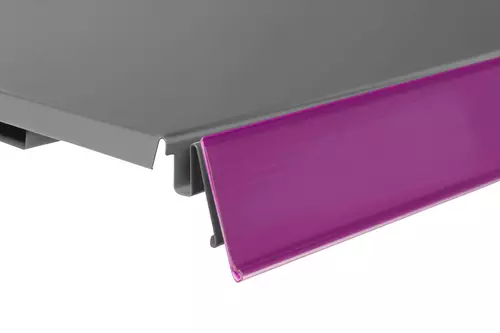 Zdjęcie produktu 25x LISTWA CENOWA KLEJONA DBR-39 L-1240 H-39 RÓŻOWY - ZESTAW