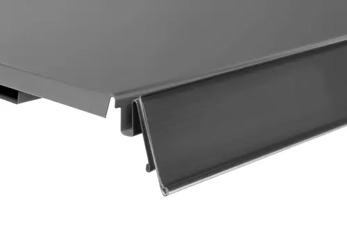 Zdjęcie produktu 25x LISTWA CENOWA KLEJONA DBR-39 L-1240 H-39 RAL 7015 CIEMNY SZARAY - ZESTAW